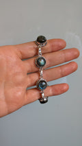 Labradorite placcato argento
