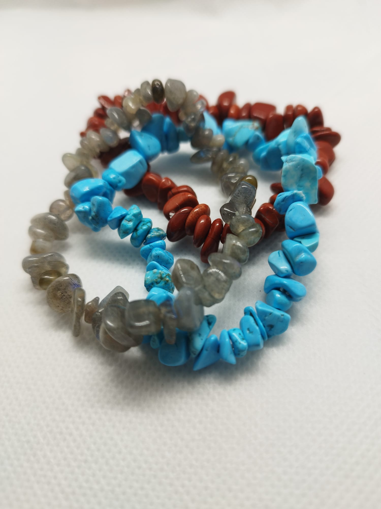 Labradorite in chips