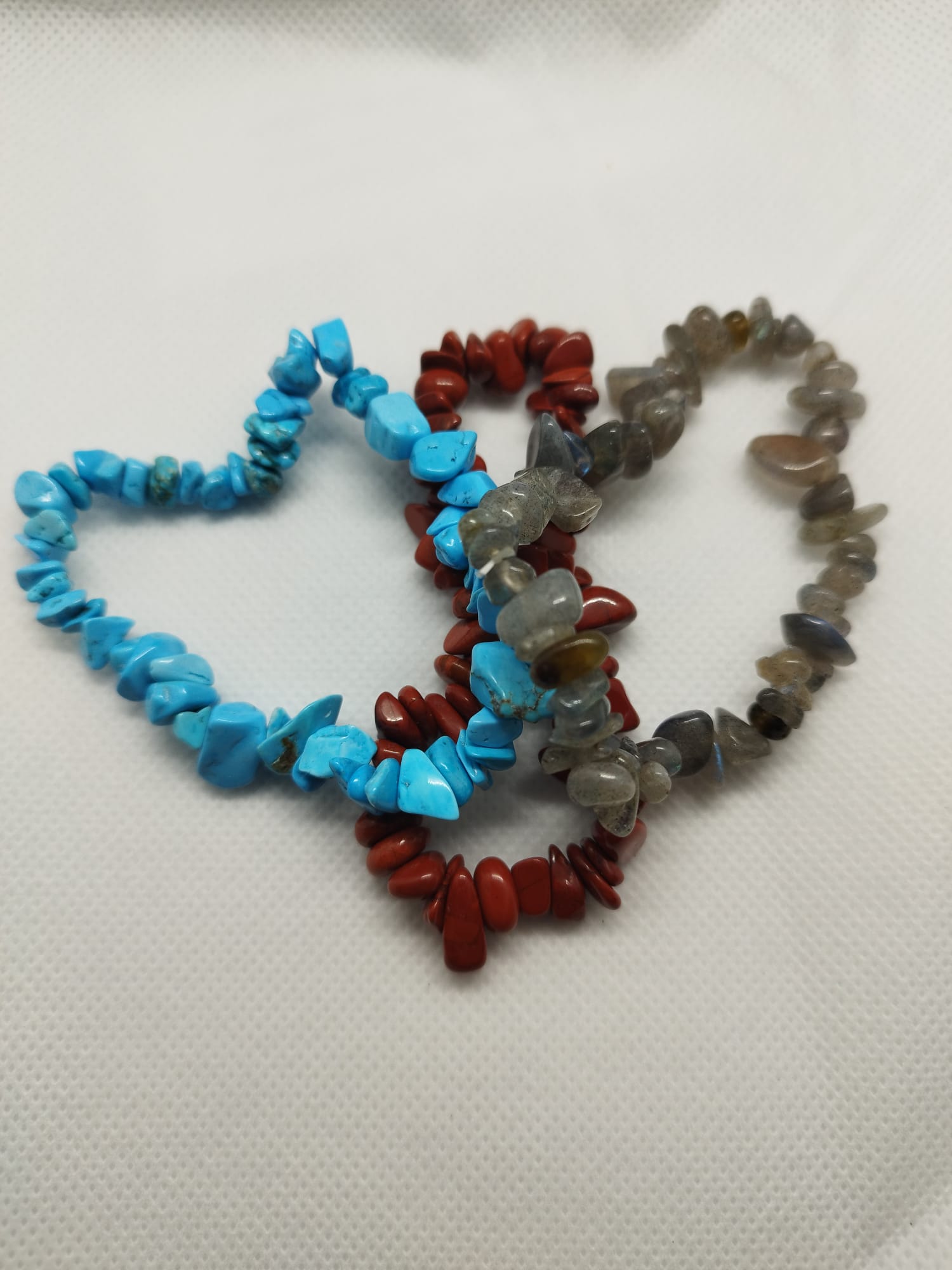 Howlite azzurra in chips