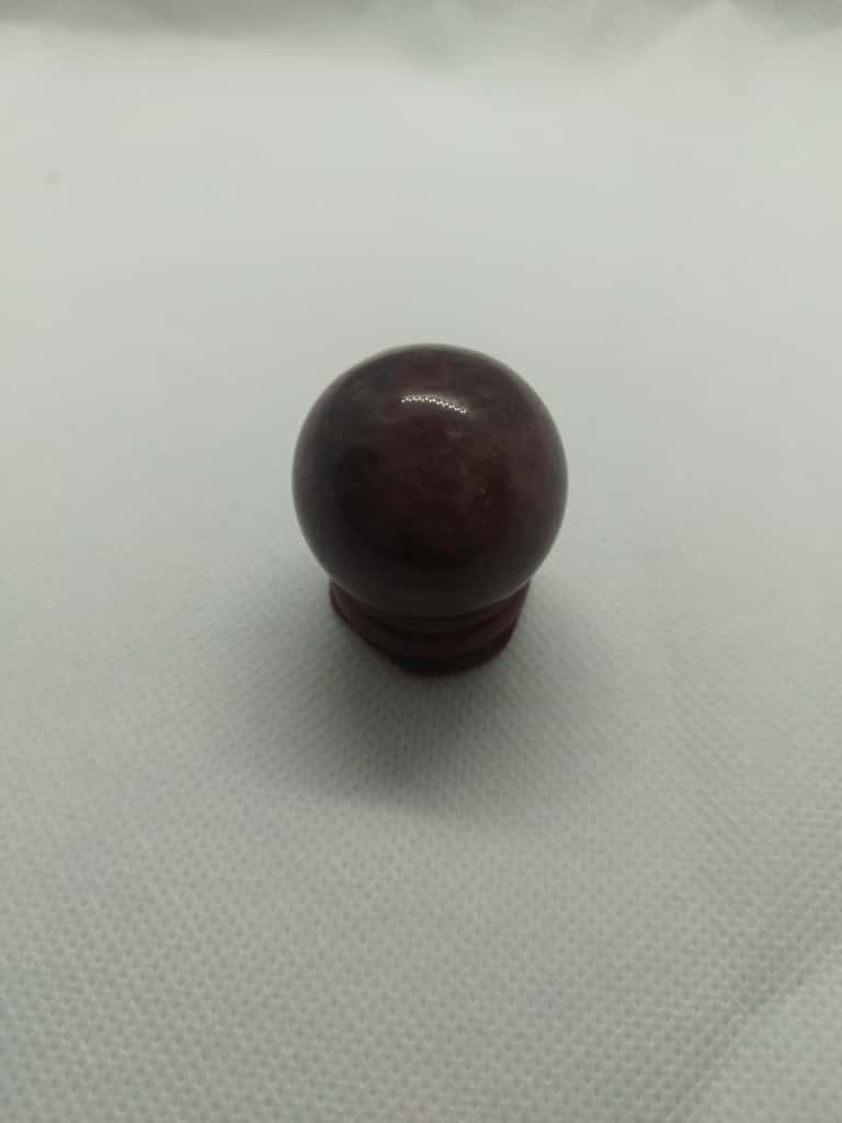 Quarzo fragola in sfera