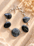 Ossidiana silver placcato argento